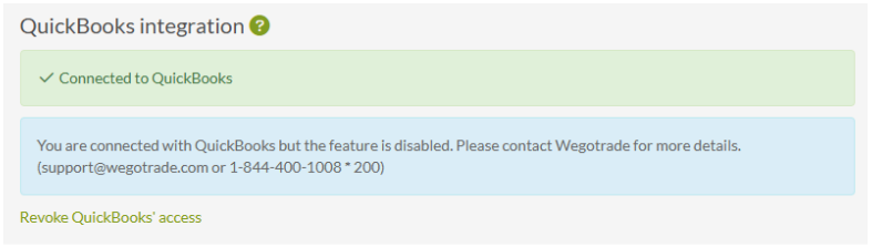Error message