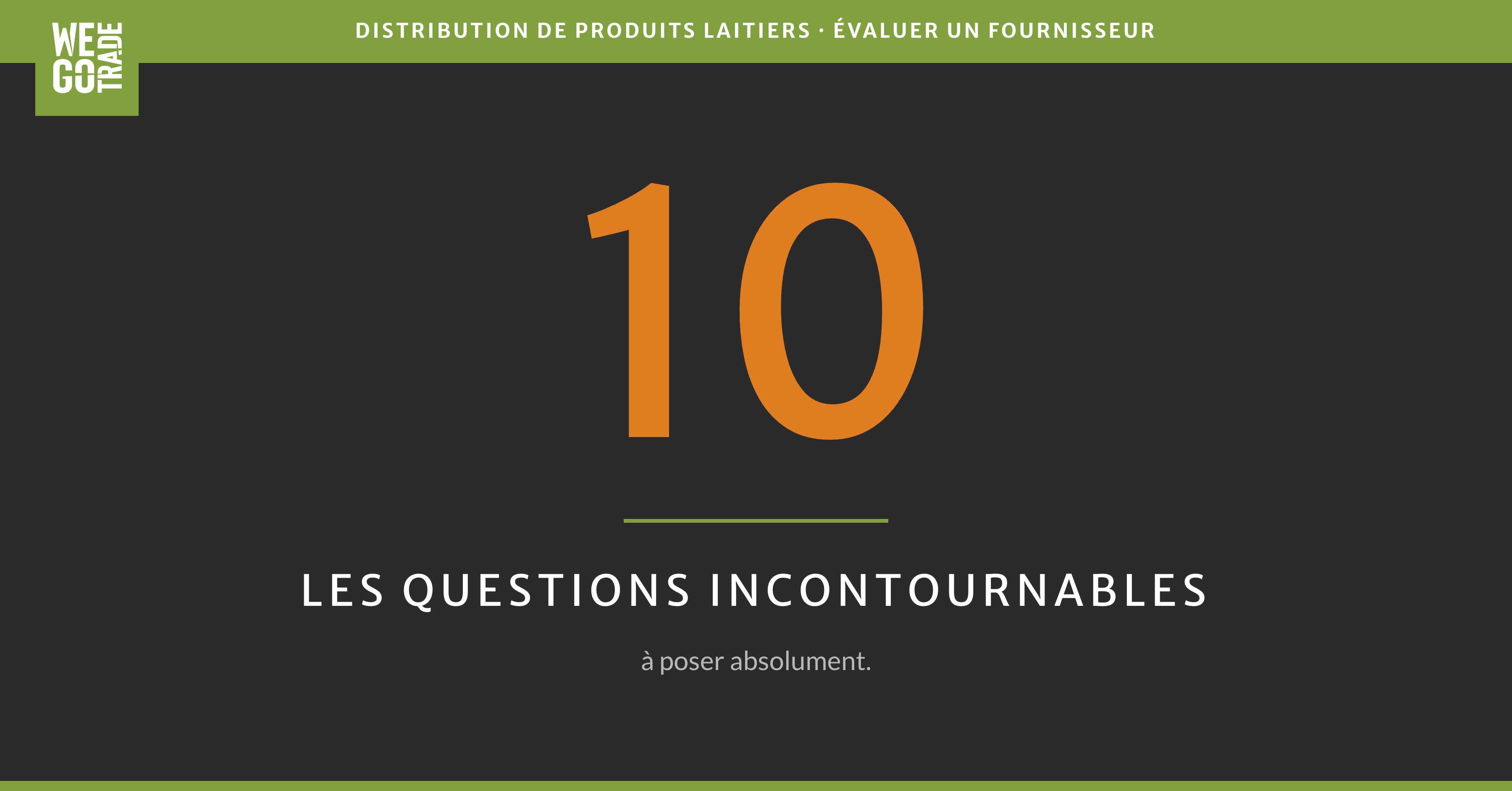  Checklist de 10 questions pour évaluer une plateforme B2B de distribution de produits laitiers au Canada 