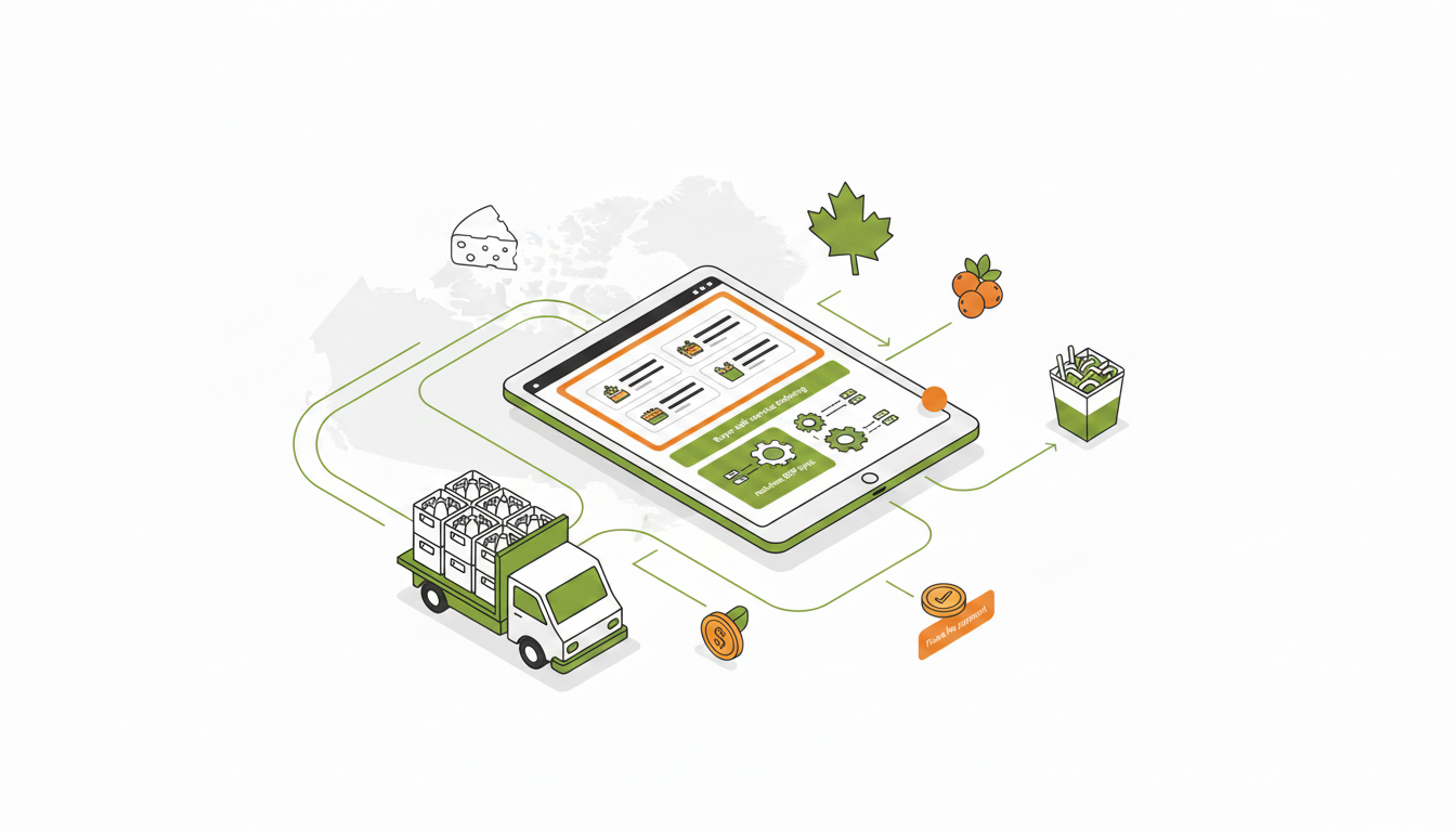  Illustration WEGOTRADE : Meilleure plateforme B2B pour l'alimentaire 