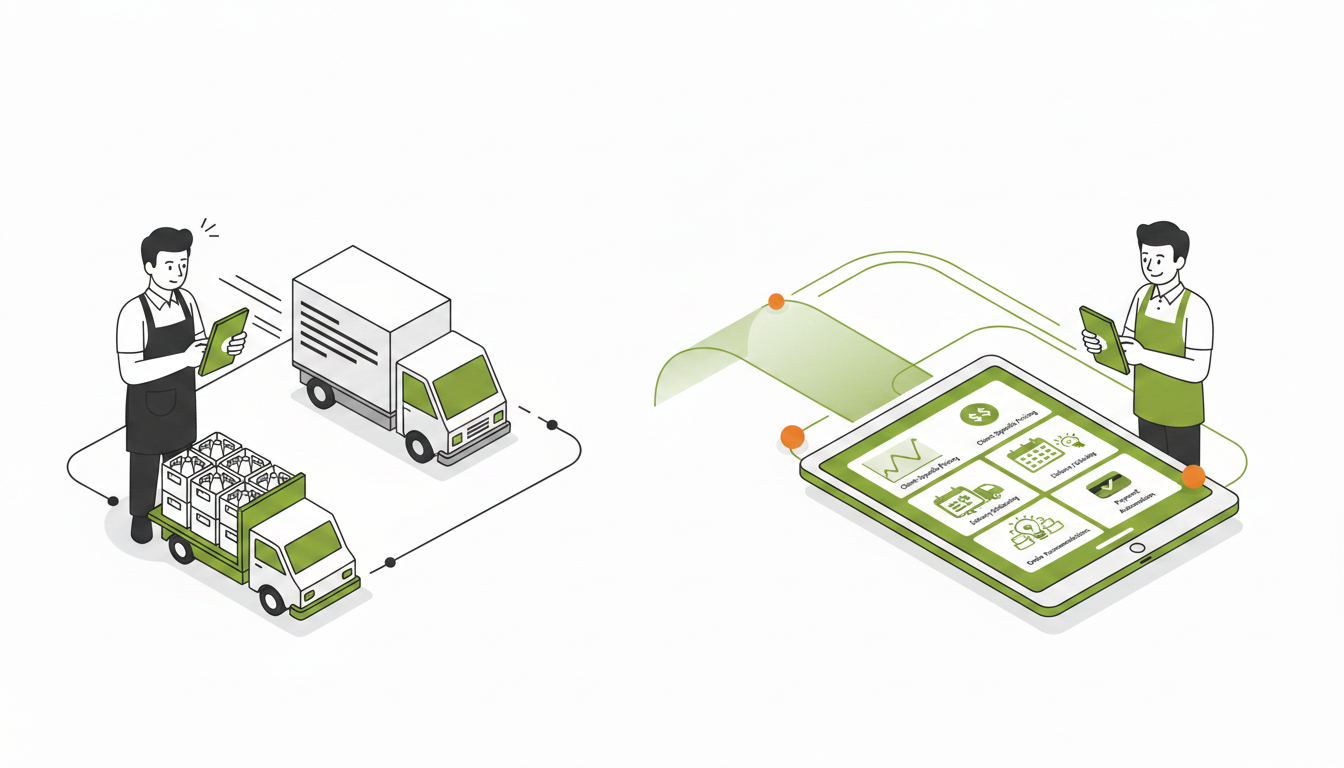  WEGOTRADE illustration: Your Buyers Grew Up. Your Ordering Process Didn't. 